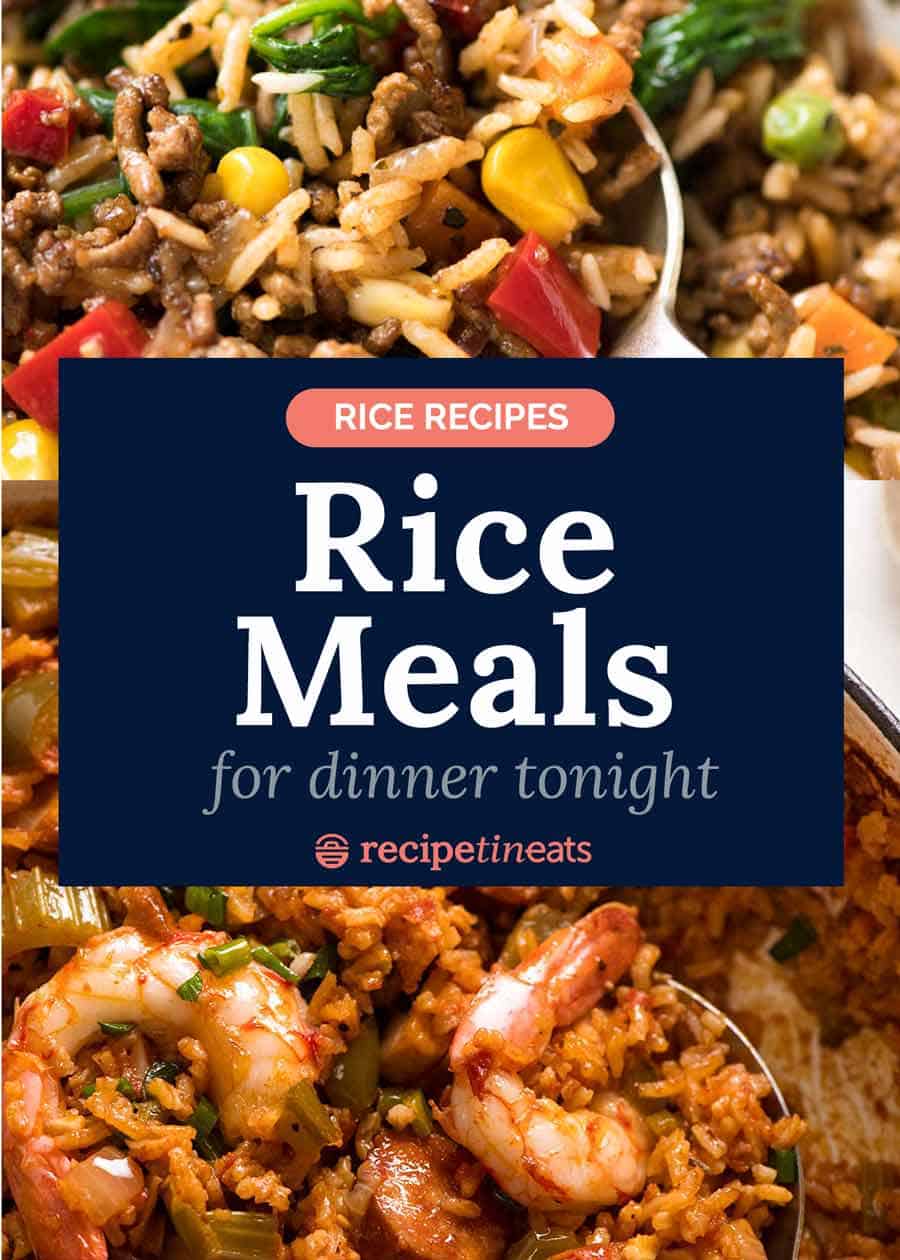 米饭食谱-晚餐简单的米饭