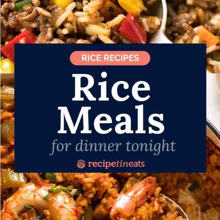 米饭食谱-晚餐简单的米饭