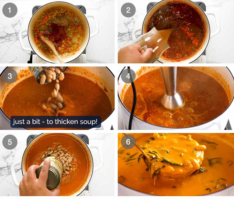 如何制作奶油番茄豆汤gydF4y2Ba