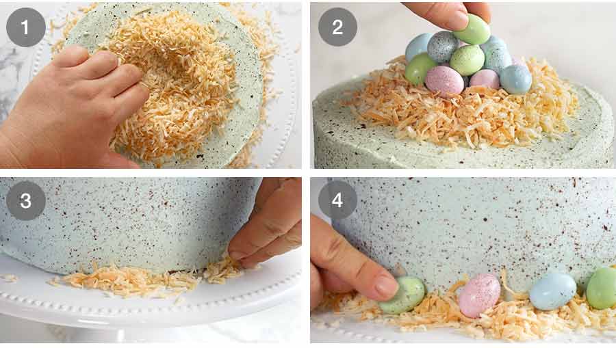 如何制作复活节蛋糕